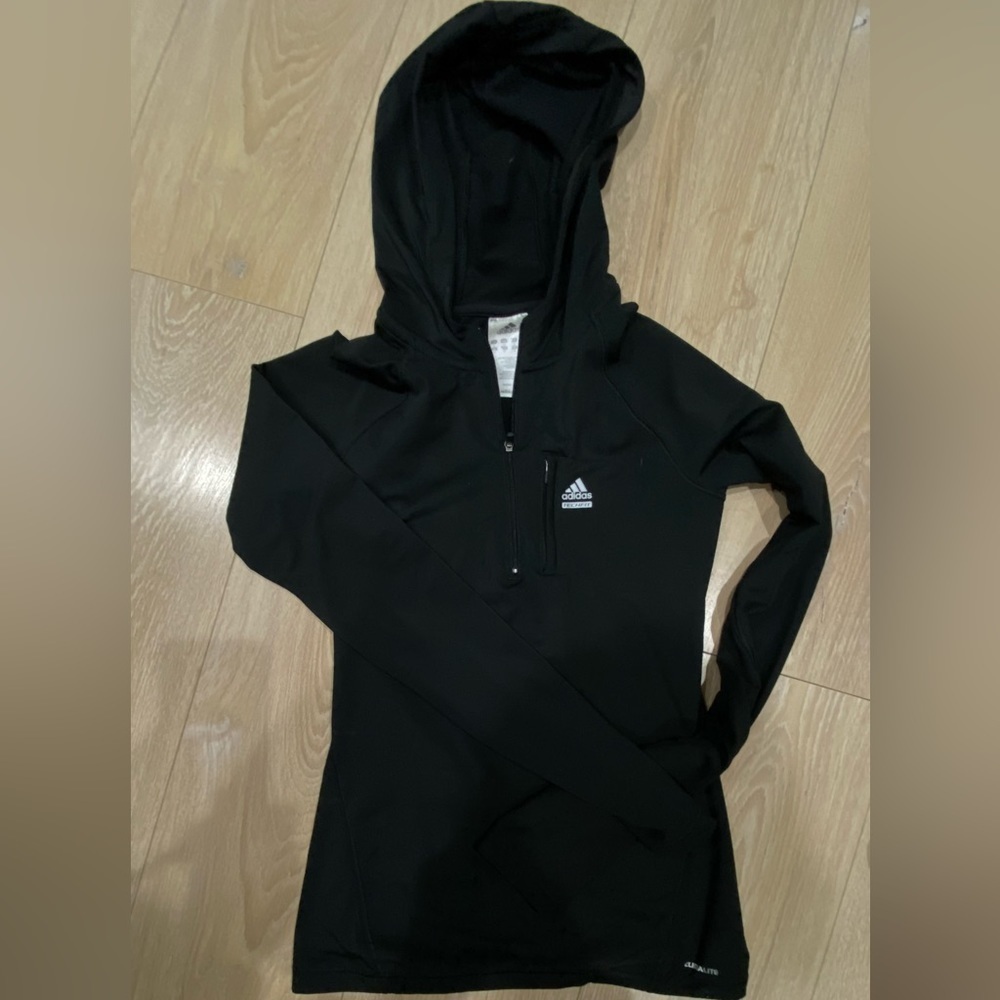 Adidas workout pull over hoodie